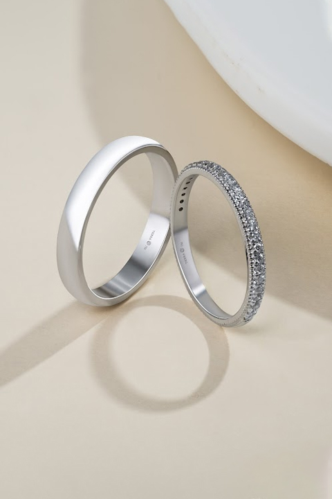 Bật mí 3 cách phối nhẫn cưới đẹp cho nam và nữ độc đáo nhất